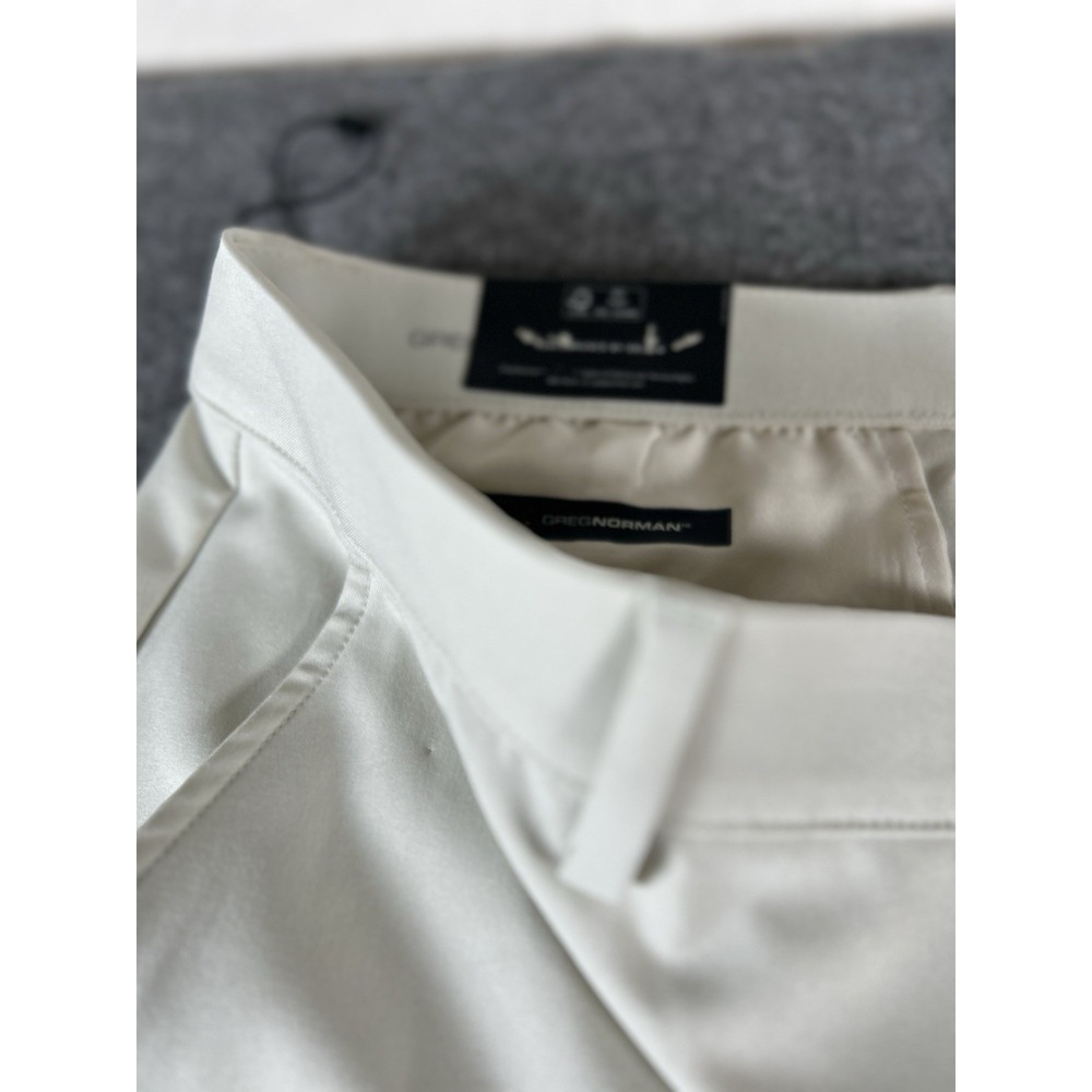 greg norman clubhouse pant golf outdoor  performance 38x30 Khaki New - Picture 3 of 8